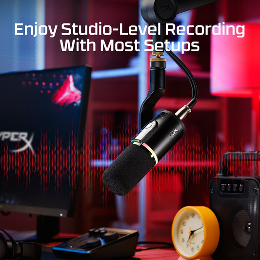 HyperX FlipCast – USB/XLR Dynamic Microphone