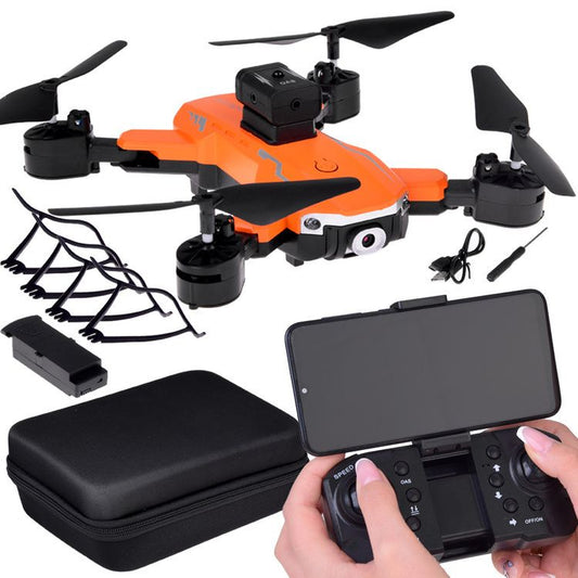Mini Q8 Drone With Dual 8K & 4K Camera | 2.4GHz Control & Complete Accessories Kit