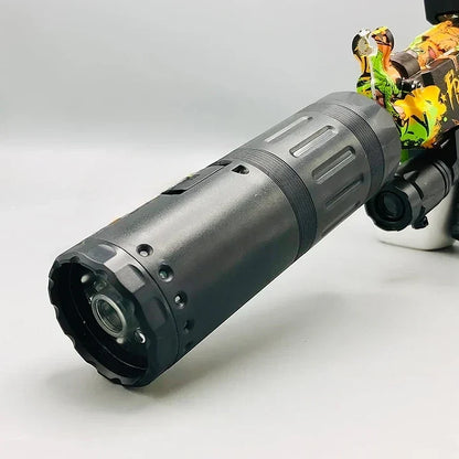 MP5 Camoflauge Water Gel Gun With Silencer & Magazine