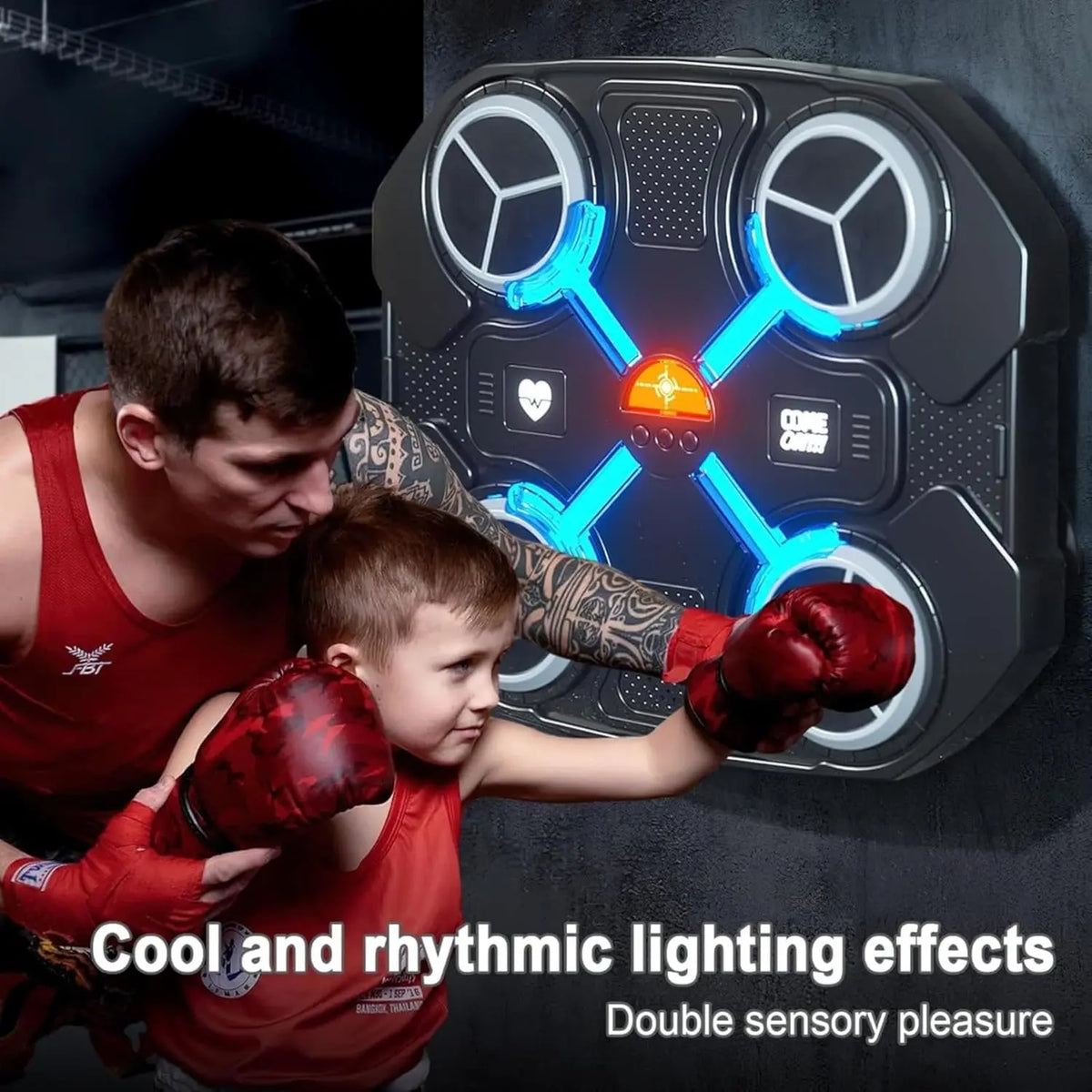 Boxing Target Machine With Bluetooth Music & LED Sensors