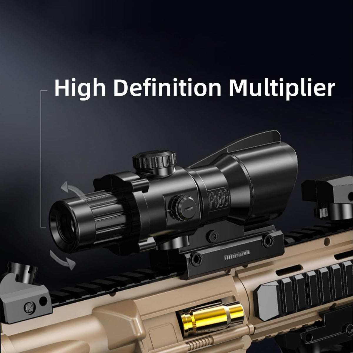 M416 Electric Shell Ejection Gun With Silencer, Scope & other Accessories