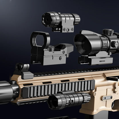 M416 Electric Shell Ejection Gun With Silencer, Scope & other Accessories