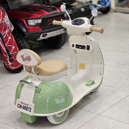 Kids Vespa Scooter Ride-On Bike – Stylish, Fun & Exciting Riding Experience