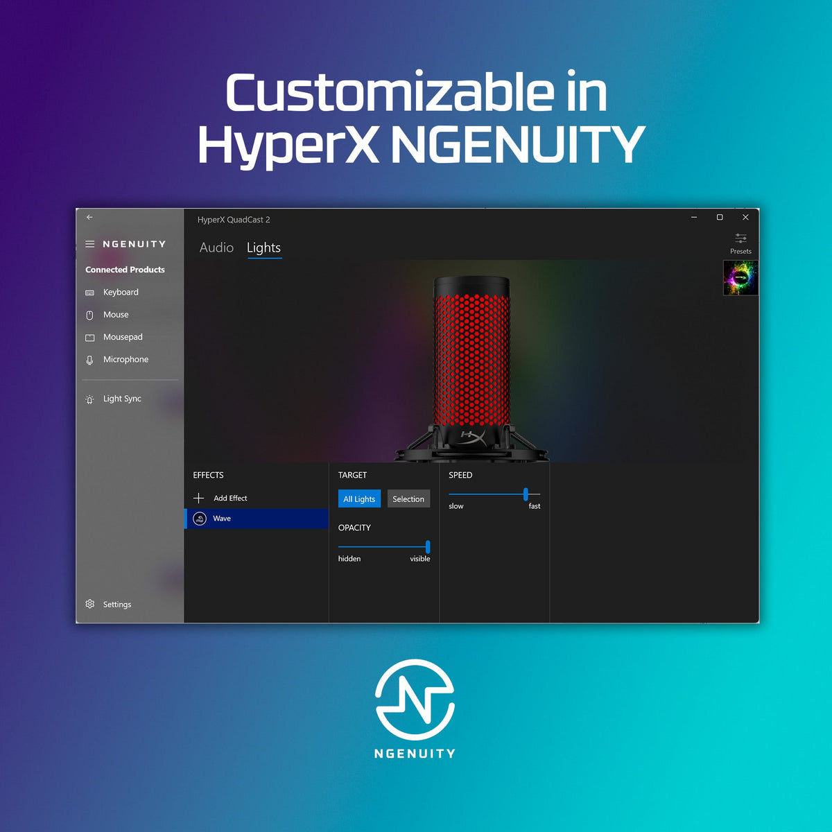 HyperX QuadCast 2 – USB Microphone