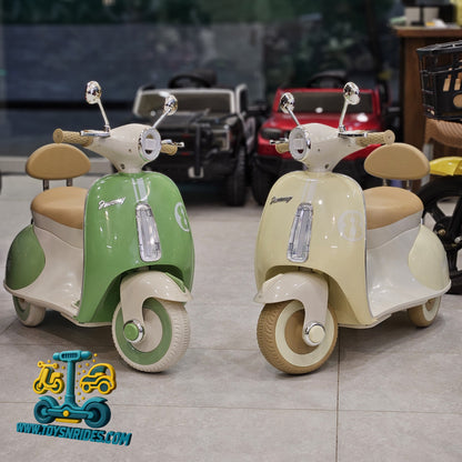 Kids Vespa Scooter Ride-On Bike – Stylish, Fun & Exciting Riding Experience