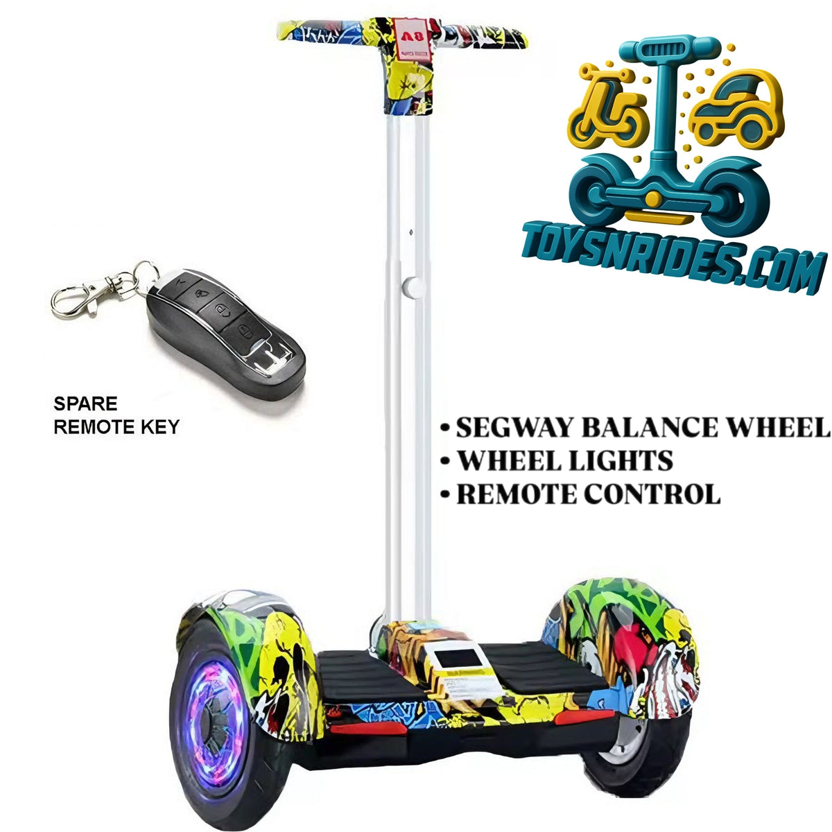 Kids 2 Wheel Electric Scooter Hoverboard Segway | TOYS N RIDES
