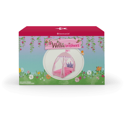 Royal Canopy Bed for WellieWishers™ Dolls
